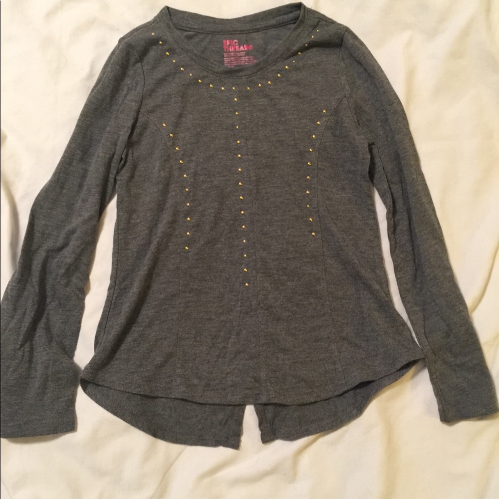 Epic Threads Riveted Long-Sleeve T Size S